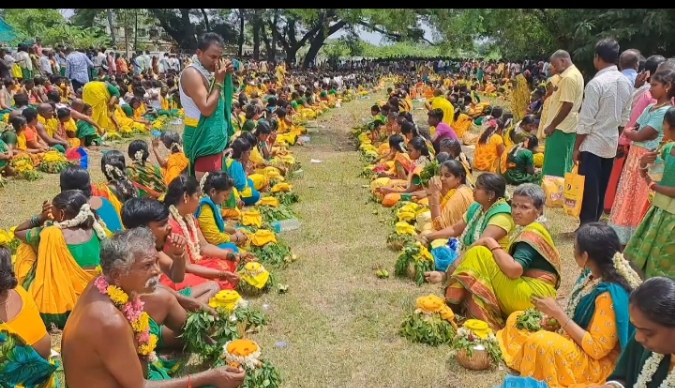 ஆடி அமாவாசையை முன்னிட்டு 5001 பால்குட ஊர்வலம்