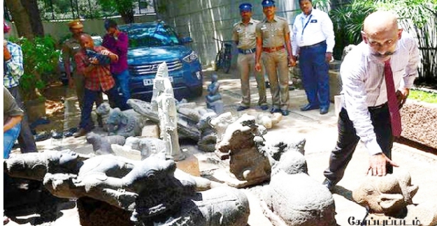 சிலைக் கடத்தல் தடுப்புப் பிரிவு முன்னாள்  ஐஜி பொன்.மாணிக்கவேல் வீட்டில் சிபிஐ சோதனை
