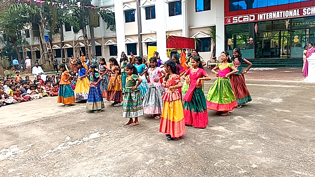 ஸ்காட் சர்வதேச பள்ளியில் சமத்துவ பொங்கல் விழா வெகு விமரிசை