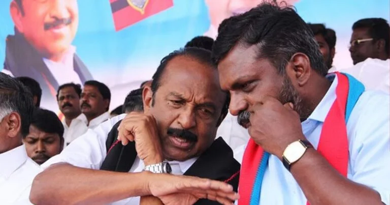 ‘திருமா மனம் புண்பட்டிருந்தால்..’ – நோபல் பரிசு விமர்சனத்தை திரும்ப பெற்ற வைகோ உருக்கம்!