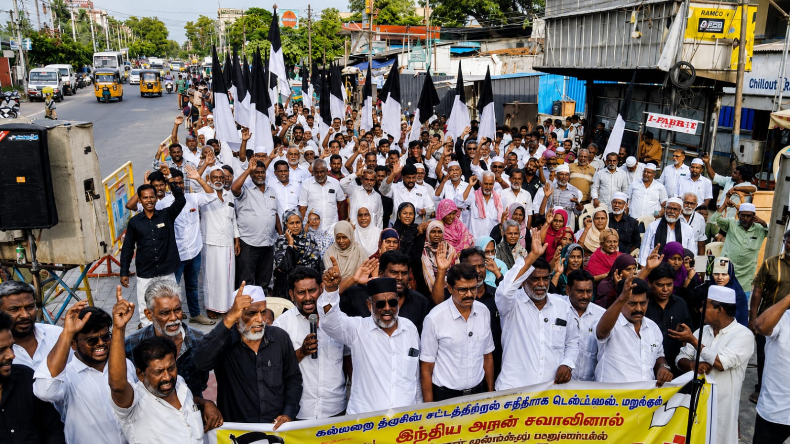 பிசிஎம் சாதிச் சான்றிதழ் அரசாணை ரத்து: தீர்ப்பை மறுபரிசீலனை செய்யக் கோரி தமுமுக சார்பில் கண்டன ஆர்ப்பாட்டம்